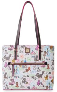 disneyparks exclusive - dooney & bourke - shopper tote shoulder bag purse handbag - sketch cats