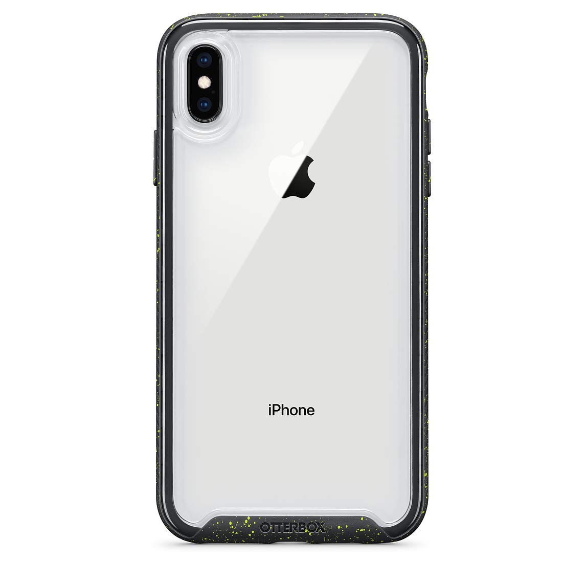 OtterBox - Clear Traction iPhone X & XS Case (ONLY) - Scratch-Resistant Protective Phone Case, Sleek & Pocket-Friendly Profile (Night Glow)