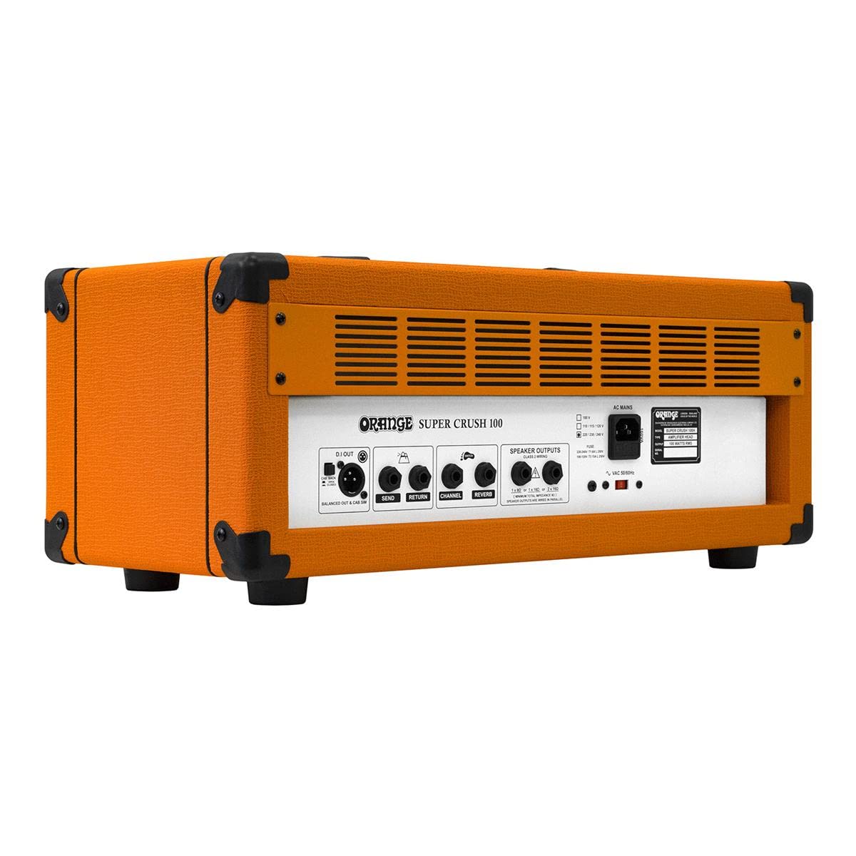 Orange Super Crush 100 Watt Amplifier Head, Orange