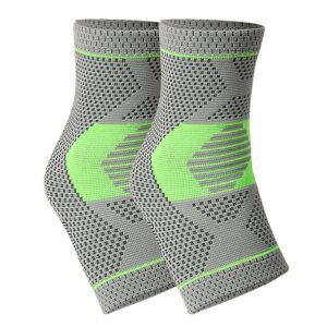 Ankle Brace for Women,Ankle Support for Ligament Damage,Compression Sleeve Socks Arch Supports for Running Football Sprained Arthritis Plantar Fasciitis Sports Injury (Color : L)