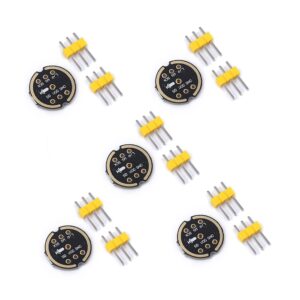 Teyleten Robot INMP441 Omnidirectional Microphone Module MEMS High Precision Low Power I2S Interface for ESP32 (5PCS)