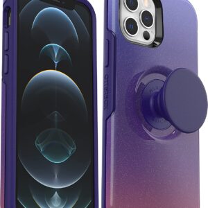 OtterBox + Pop Symmetry Series Case for iPhone 12 PRO MAX (NOT Mini/12/12 Pro) Non-Retail Packaging - Violet Dusk