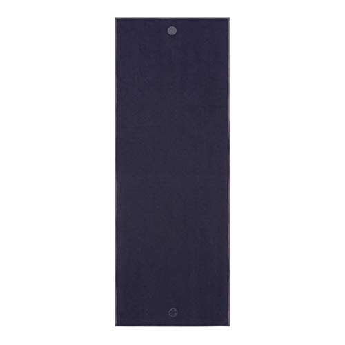 Manduka unisex adult Yoga Yogitoes Towel, Midnight, 79 x 24 US