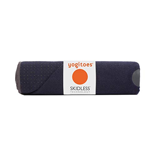 Manduka unisex adult Yoga Yogitoes Towel, Midnight, 79 x 24 US