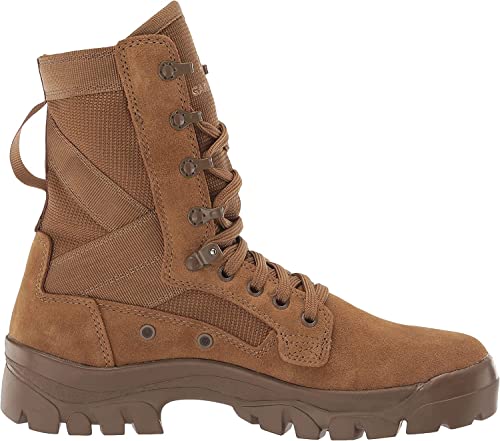 GARMONT TACTICAL T8 Bifida Military Combat Boots for Men and Women, Army, Air Force, AR670-1 Compliant Footwear, Suede Leather, Multi-Terrain Shoes, Coyote, Size 11