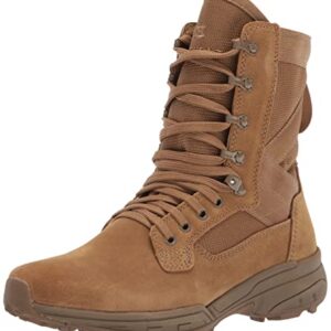 GARMONT TACTICAL T8 NFS 670 Military Combat Boots for Men and Women, Army, Air Force, AR670-1 Compliant Footwear, Lightweight, Suede Leather, Coyote, Size 10.5 Wide