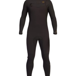 Billabong Men's 3/2 Revolution Chest Zip Wetsuit - Black Clay | S