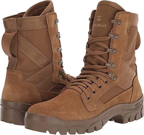 GARMONT TACTICAL T8 Bifida Military Combat Boots for Men and Women, Army, Air Force, AR670-1 Compliant Footwear, Suede Leather, Multi-Terrain Shoes, Coyote, Size 11