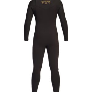 Billabong Men's 3/2 Revolution Chest Zip Wetsuit - Black Clay | S