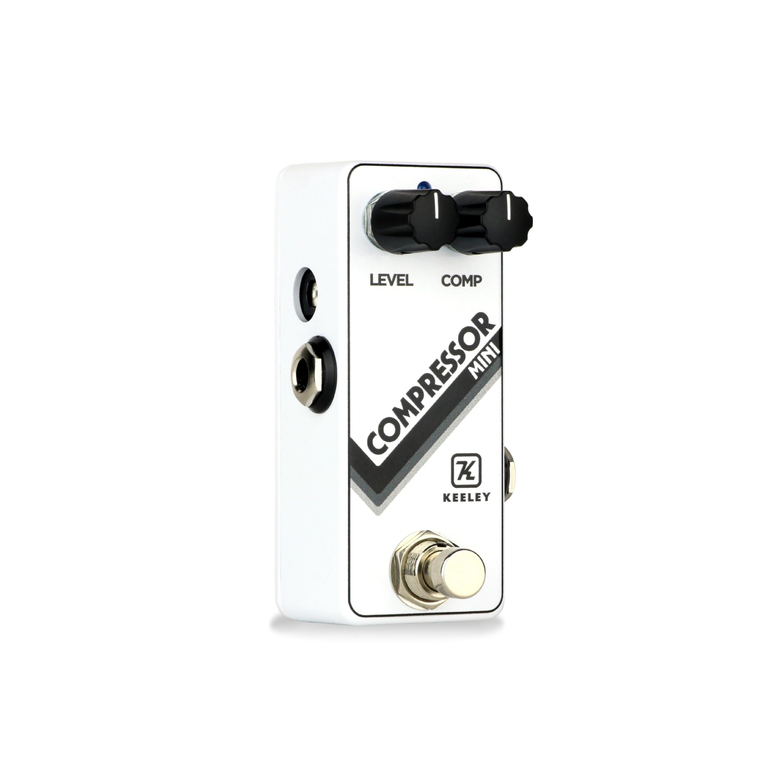 Keeley Electronics Mini Compressor Pedal - Limited Edition Arctic White