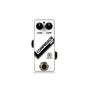 keeley electronics mini compressor pedal - limited edition arctic white