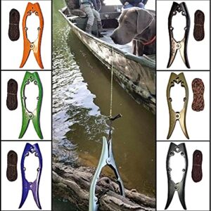 FunFishingIdeas Brush Gripper Made in USA Securely Anchor Your Kayak, Canoe or Boats up to 22 feet in Seconds. The Harder You Pull The Tighter It Grips (Camo)