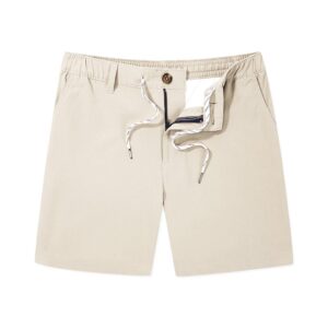 chubbies men's performance everywear shorts 6 inch inseam, water resistant chino shorts, large khaki