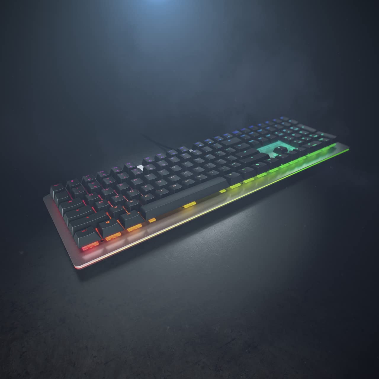 Cherry MV 3.0 Viola Wired Mechanical Gaming Keyboard. RGB Backlight with Cross Linear Viola Switches. from The Makers of The MX Switch. (Black)