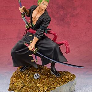 TAMASHII NATIONS - One Piece - Roronoa Zoro - WT100 Commemorative Eiichiro Oda Illustration DAIKAIZOKU HYAKKEI, Bandai Spirits FiguartsZERO Collectible Statue