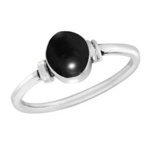 Oval white Pearl 925 Sterling Silver Genuine Pearl Ring Handmade Gift Ring (9)