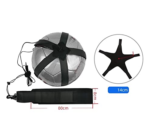 Volleyball Premium Training Equipment Aid Rebounder Serving Trainer Solo Spike Practice for Indoor or Outdoor Resistance Belt Set for Arm Swing Passing for Beginner Adjustable Cord and Waist Length