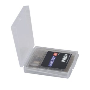 Game Card Case Games Cartridge Holder, Tectra 10pcs Clear Protective Game Cartridge Case Storage Box for Nintendo Gameboy Color GBC