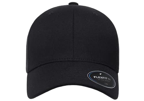 Flexfit Womens Nu Cap Hat, Black, Large-X-Large US