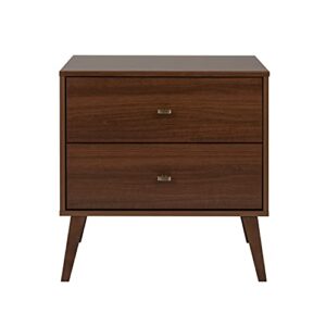 Prepac Milo 2-drawer Nightstand, Cherry