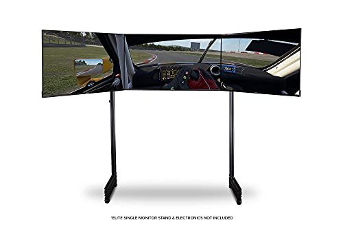 Next Level Racing Elite Freestanding Triple Monitor Stand Add-On Carbon Grey (NLR-E006) - PC