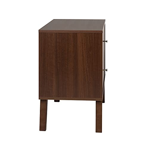 Prepac Milo 2-drawer Nightstand, Cherry