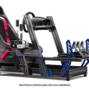 Next Level Racing F-GT Elite Formula and GT Aluminum Profile Simulator Cockpit iRacing Edition (NLR-E012) - PC