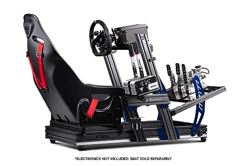 Next Level Racing F-GT Elite Formula and GT Aluminum Profile Simulator Cockpit iRacing Edition (NLR-E012) - PC