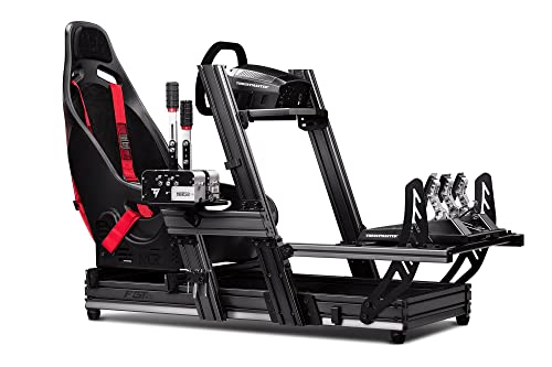 Next Level Racing F-GT Elite Aluminum Simulator Cockpit - Wheel Plate Edition (NLR-E001)