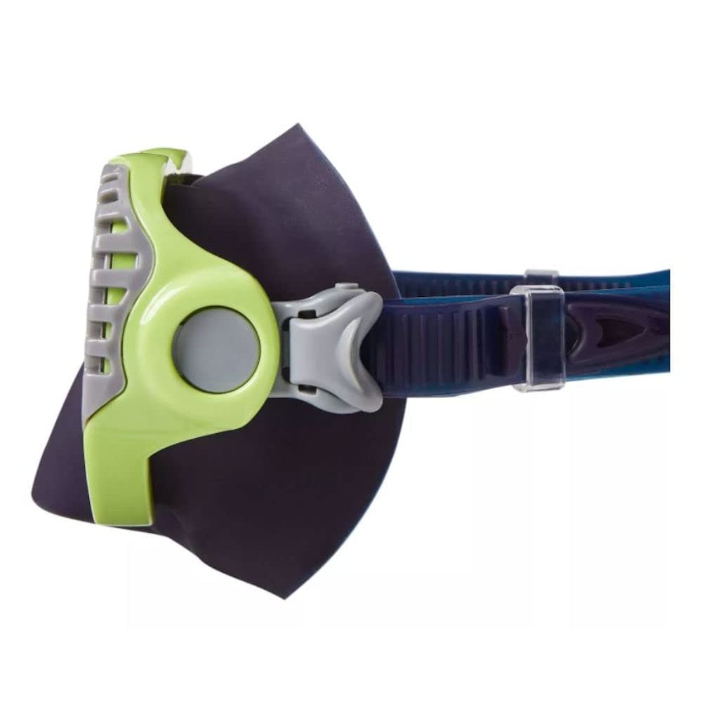 Speedo Junior Windward Swim Mask - Lime/Clear