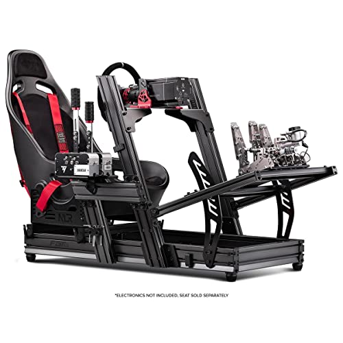 Next Level Racing F-GT Elite Formula & GT Aluminum Profile Simulator Cockpit - Front & Side Mount (NLR-E003)