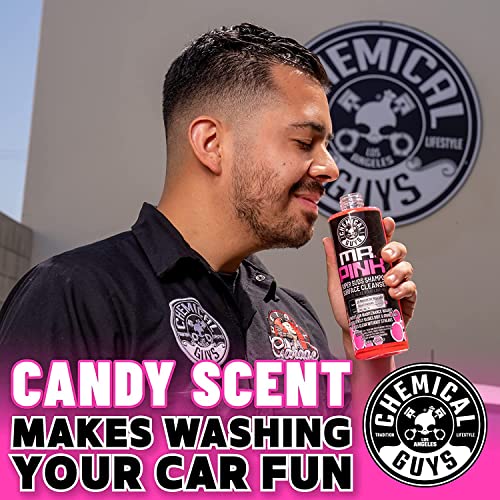 Chemical Guys Citrus Wash & Gloss and Mr. Pink Foaming Car Wash Deep Cleaning & Maintenance Wash Combo Pack (2-16 oz. Bottles)