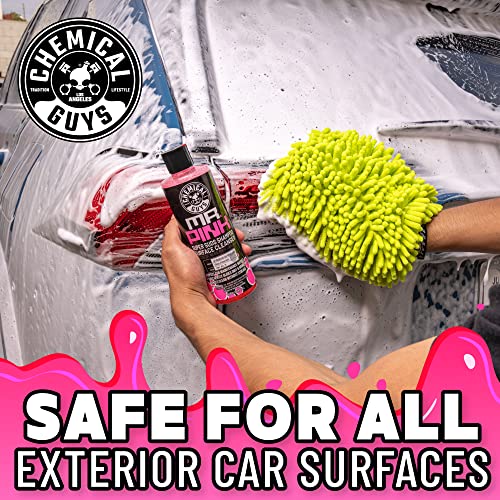 Chemical Guys Citrus Wash & Gloss and Mr. Pink Foaming Car Wash Deep Cleaning & Maintenance Wash Combo Pack (2-16 oz. Bottles)