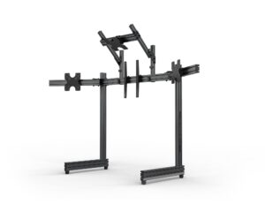 next level racing elite freestanding quad monitor stand carbon grey (nlr-e008) - pc