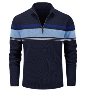 magcomsen sweater for man mens sweaters mens zip sweater turtleneck men sweater for man sweatshirts for men pullover mens golf pullover men striped sweater