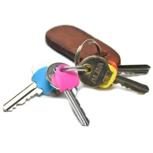 Key Identifiers. Silicone Key Caps Covers. Mixed Colors. Pack of 24 Keycaps. by Name-ME. Assorted Colors: Red, Sky Blue, Pink, Violet, Yellow, Green, Orange, Black, Gray and More