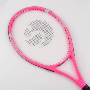 Senston Tennis Racket for Adults Tennis Racket Professional 27 inch Tennis Racquet for Girls Women Pink