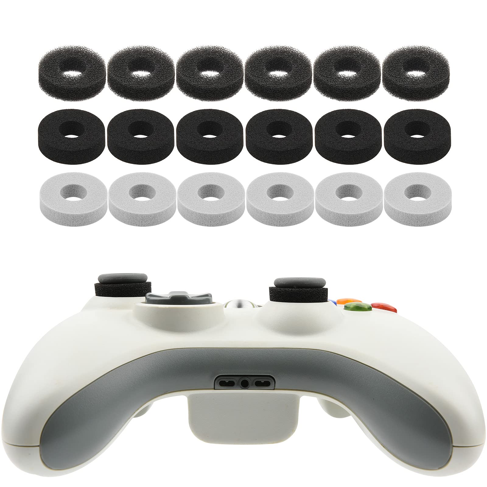 Cosmos 18PCS Precision Control Rings Aim Assist Target Motion Compatible with PS4 PS5 Xbox Switch Pro