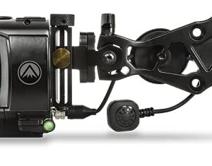 Burris Optics Oracle 2 Rangefinder Bow Sight, Built in Range Finder Measures Exact Distance, Calculates Perfect Aim/Drop Point, Adaptable Right or Left Handed Mount