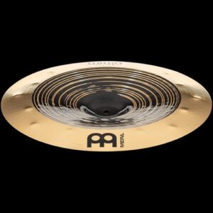 Meinl Cymbals Classics Custom Dual 18" China Cymbal, Dark and Brilliant Finish — Made in Germany — for Rock, Metal and Fusion, 2-Year Warranty, (CC18DUCH)