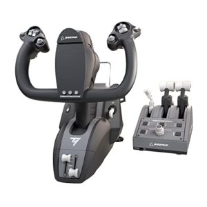 thrustmaster tca yoke pack boeing edition - officially licensed by boeing for xbox series x|s/xbox one/pc