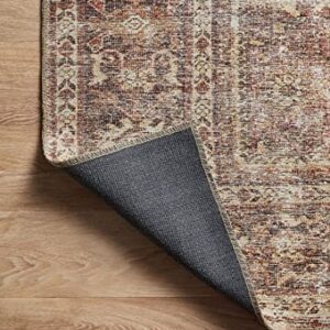 Loloi Amber Lewis x Georgie Bordeaux/Antique 10'-0" x 14'-0" Area Rug