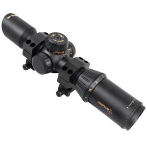 nd 1-5x30 md scope mil-dot reticle scope riflescope riflescope reticle illumination in red, green and blue