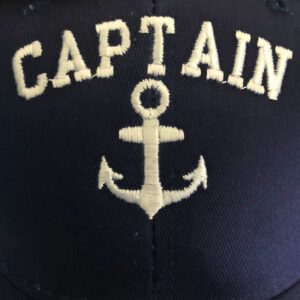 Embroidered Captain Hat First Mate Baseball Caps Matching Skipper Boating Hats Nautical Marine Sailor Navy Cap