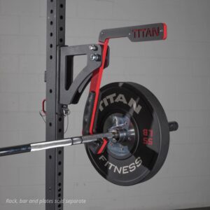 Titan Fitness Rack Mounted Adjustable Monolift Attachments Fits T-3 Series Power Rack, Rated 1,800 LB