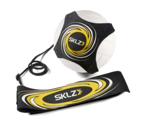 sklz hit-n-serve volleyball serve trainer for solo practice