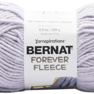 Bernat Forever Fleece Yarn, 1 Pack, Lavender