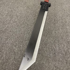 KinStore 28.5" Fantasy Broad Sword Ninja Machete Blade Full Tang Fixed Blade Hunting Tactical Survival Knife with Sheath