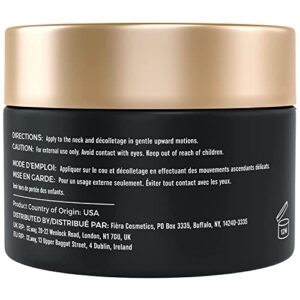 FIÈRA Neck Firming & Tightening Cream - Anti-Aging Moisturizer with Macadamia Oil, Hyaluronic Acid, Shea Butter - Smooths & Lifts Neck Skin - 1.69 FL. OZ. / 50 ML