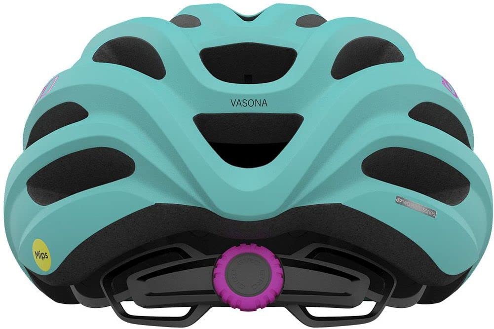 Giro Vasona MIPS Adult Recreational Cycling Helmet - Matte Screaming Teal (2022), Universal Women's (50-57 cm)